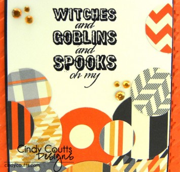 Halloween Circles Card Image