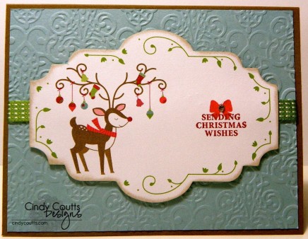 Sending Christmas Wishes Card